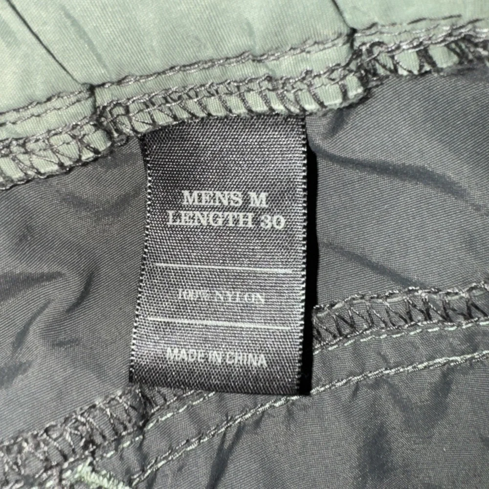 REI Nylon Convertible Pants Mens 30M‎ 30 X 26 SPF Cargo Gray Camp Hike - Picture 8 of 13
